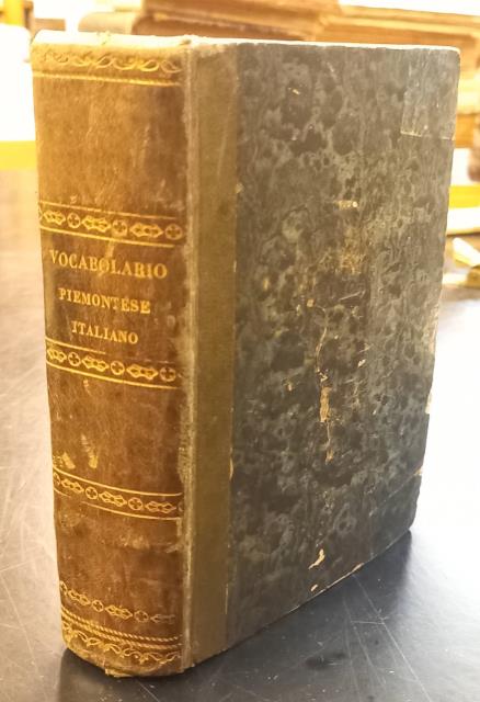 VOCABOLARIO PIEMONTESE - ITALIANO E ITALIANO - PIEMONTESE. Edizione quarta …