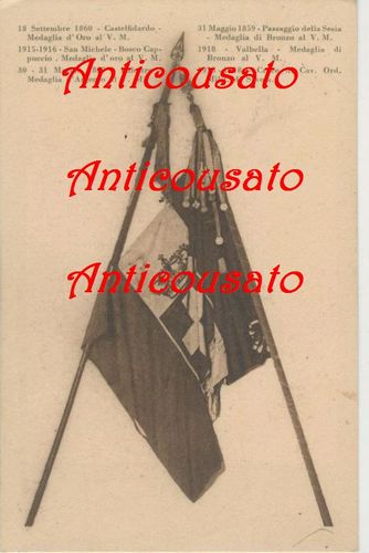 10° REGGIMENTO FANTERIA Cartolina Originale d'epoca I guerra mondiale Molfetta