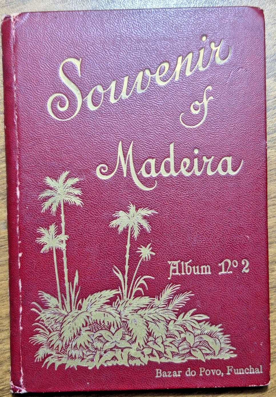 6 CARTOLINE SOUVENIR OF MADEIRA album number 2 Bazar Do …