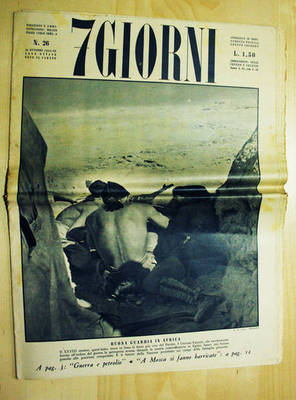 7 giorni rivista sette 24 ottobre 1942 militaria II guerra …