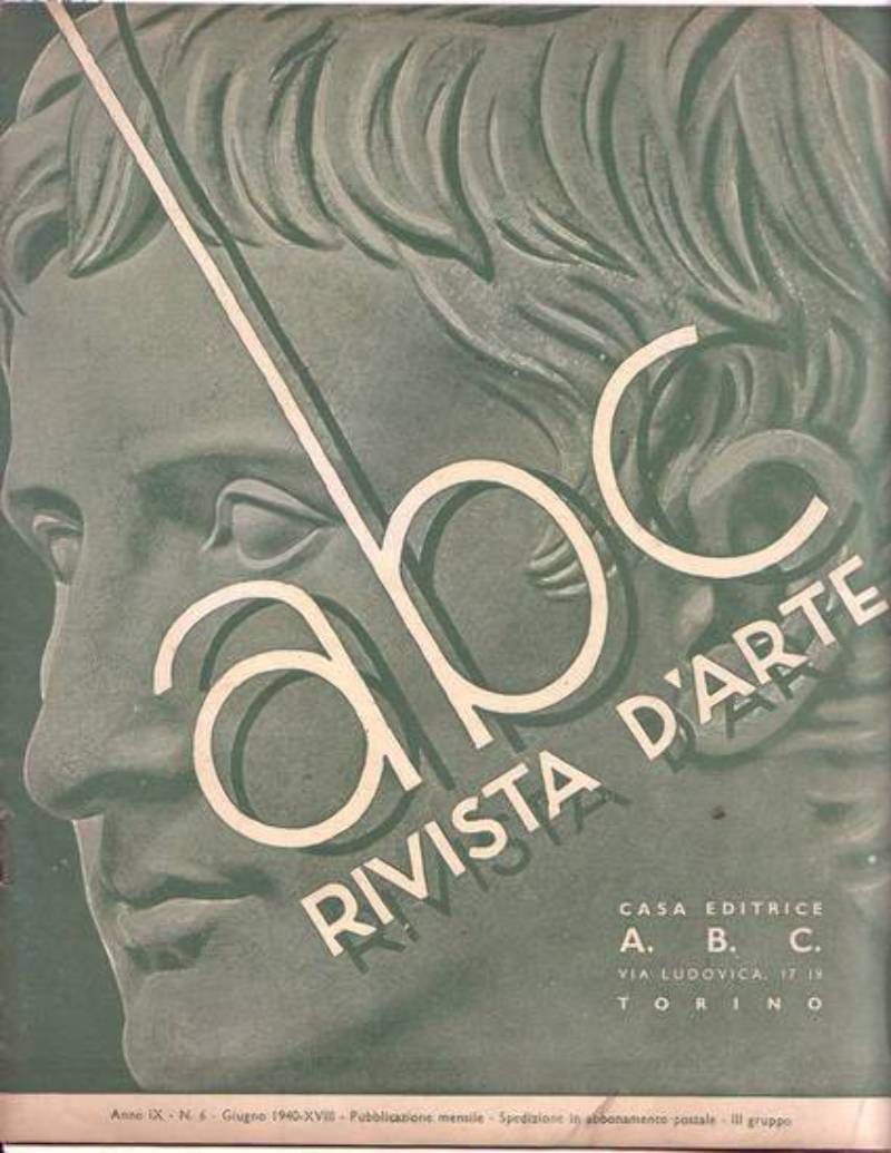 ABC Rivista d'arte giornale giugno 1940 fortezza di Momelliano vintage …