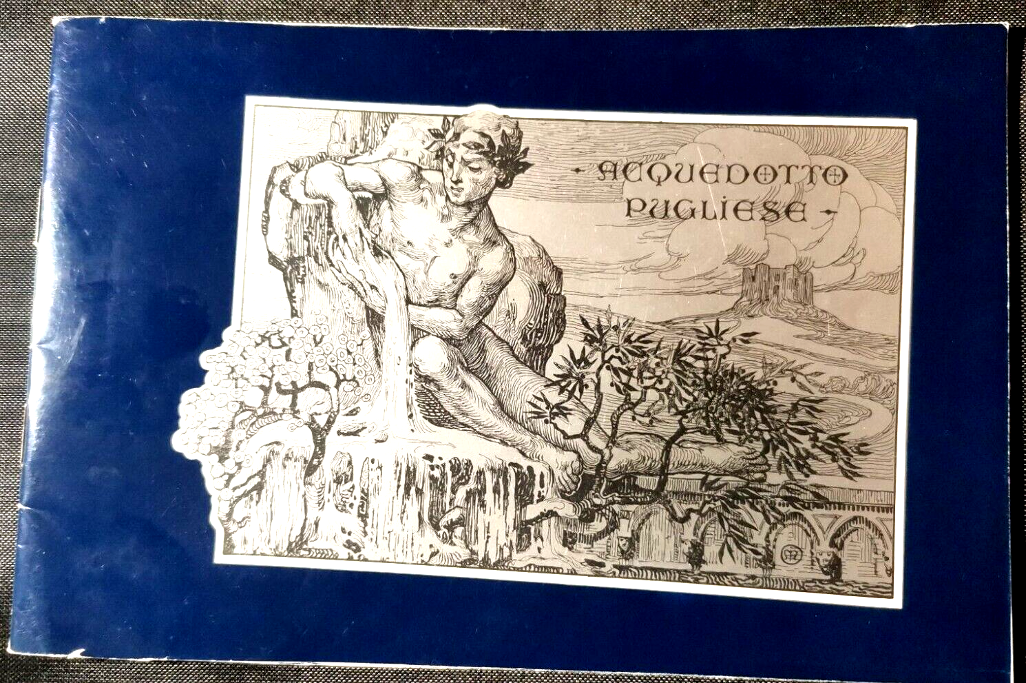 ACQUEDOTTO PUGLIESE depliant libretto brochure pubblicitario 1978 fiera Levante
