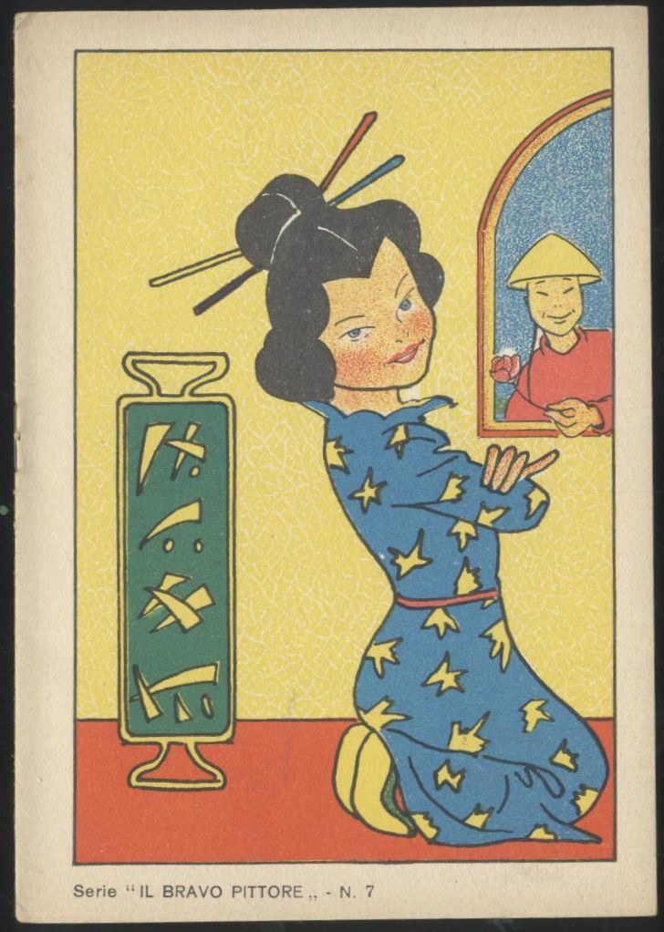 ALBO DA COLORARE IL BRAVO PITTORE NUMERO 7 editrice Piccoli …