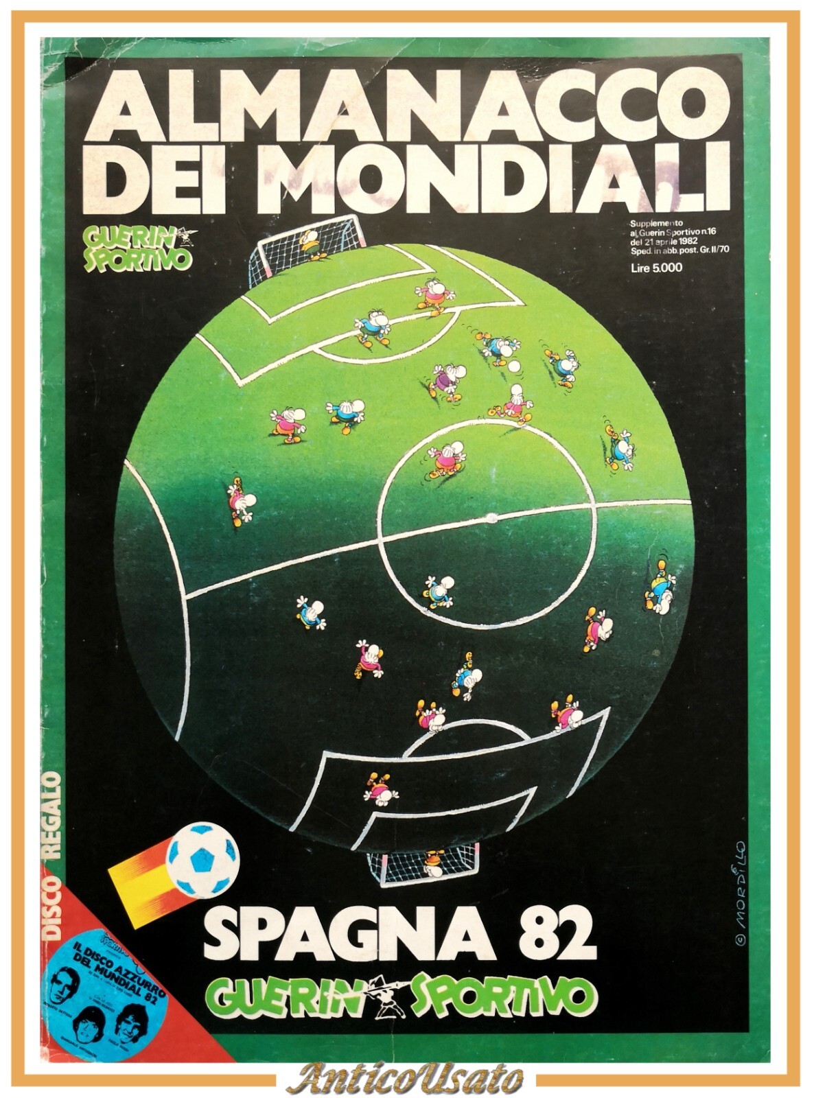 ALMANACCO DEI MONDIALI Spagna 82 di Guerin Sportivo 1982 giornale …