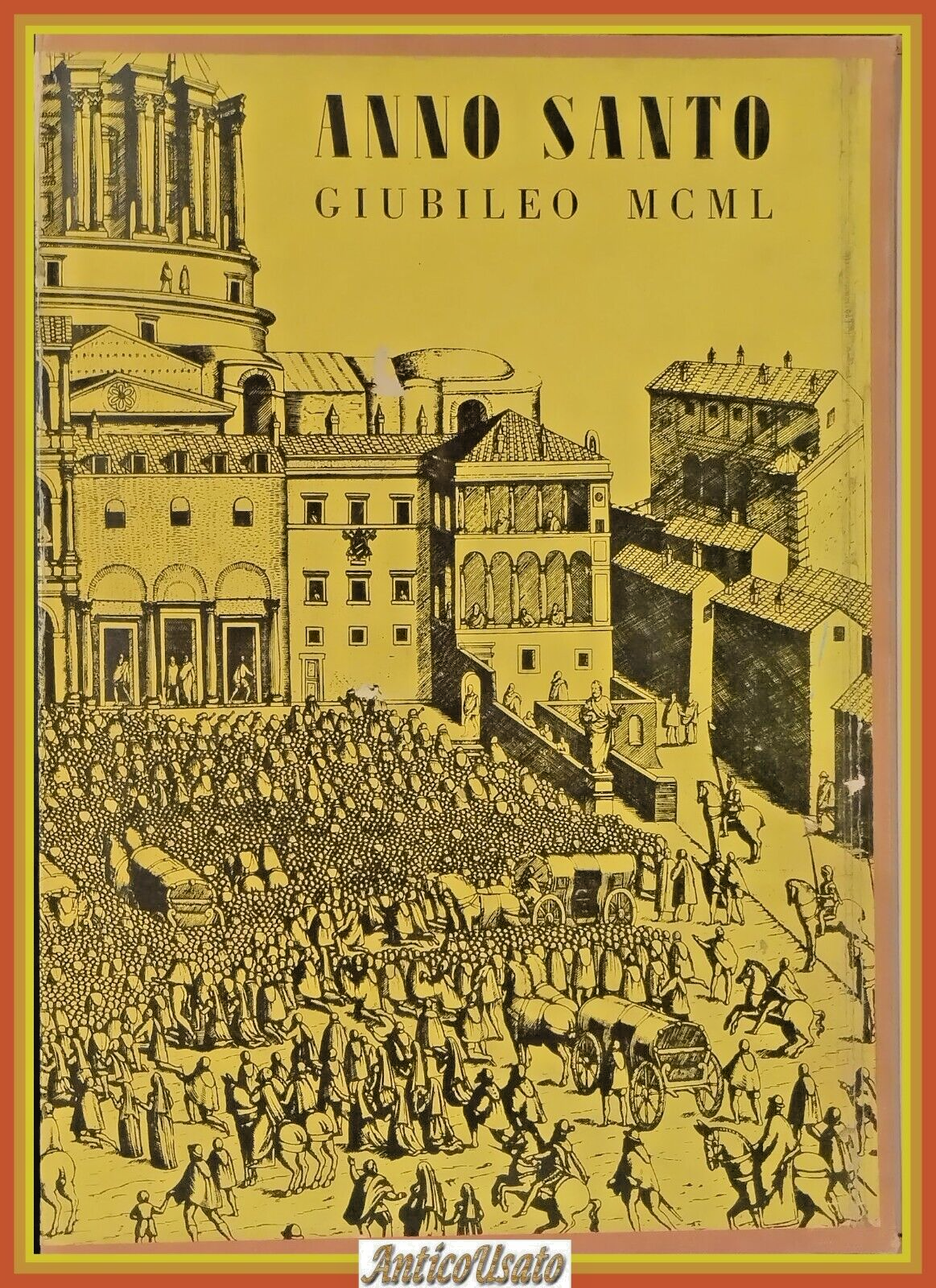 ANNO SANTO GIUBILEO MCML 3 volumi cofanetto 1950 Bompiani Libro …