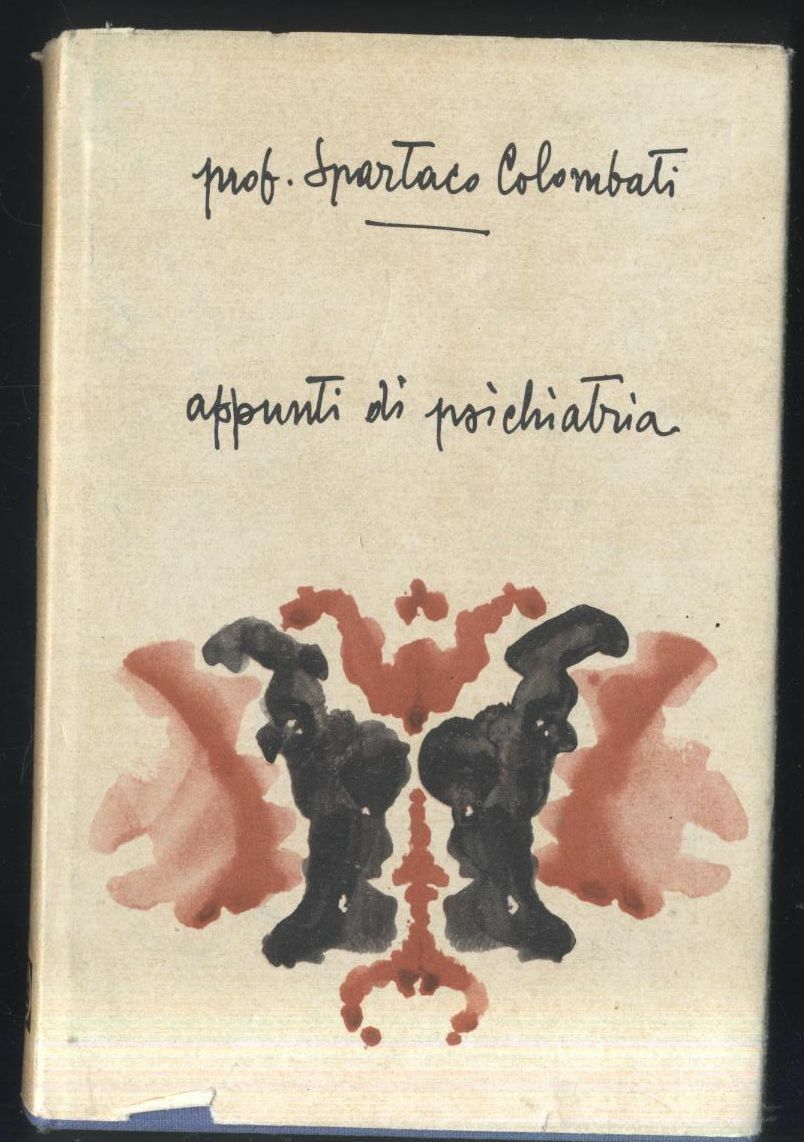 APPUNTI DI PSICHIATRIA Spartaco Colombati 1961 libro collana monografica Zambon
