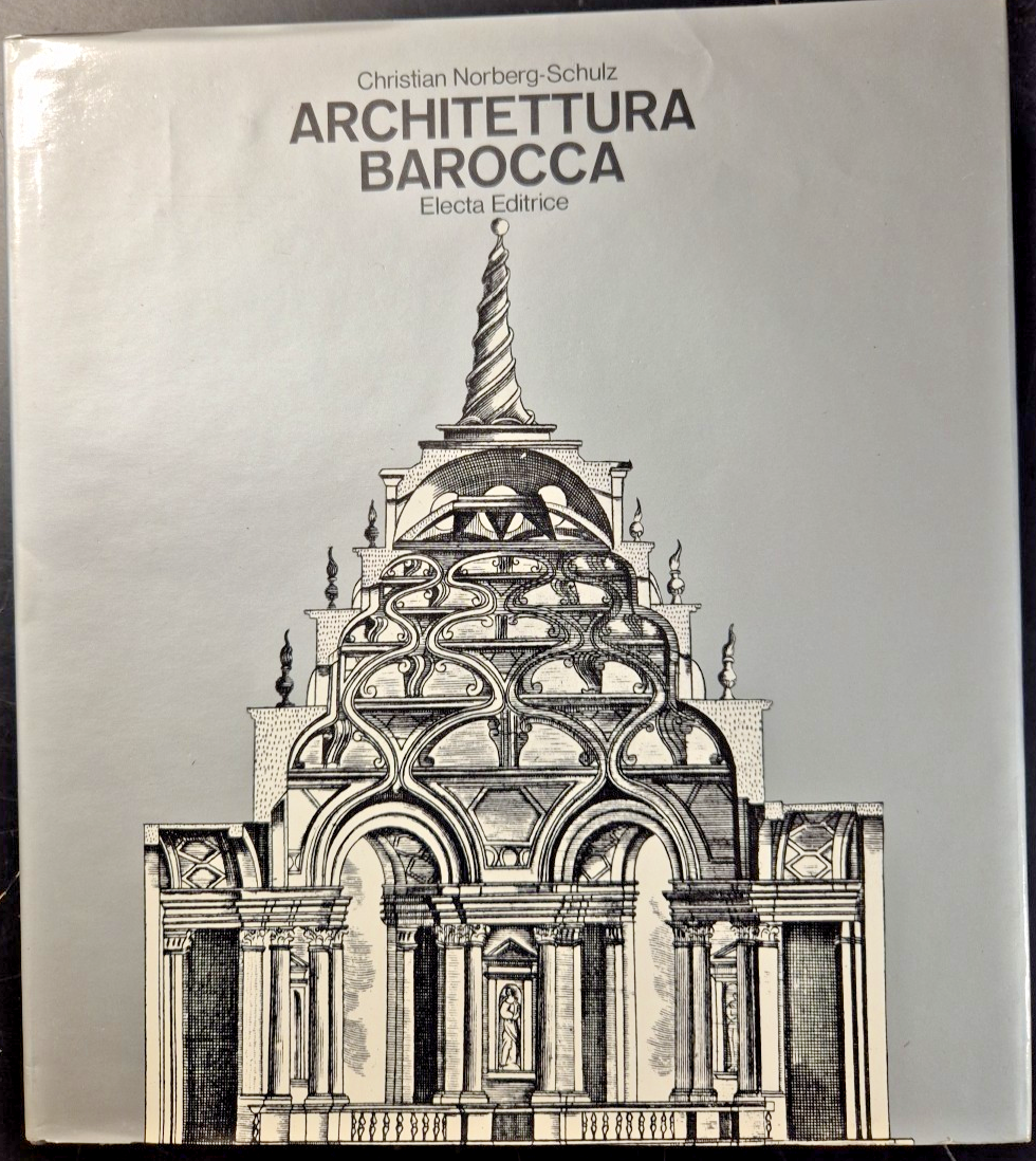 ARCHITETTURA BAROCCA di Christian Norberg Schulz 1971 Electa Libro ediz …