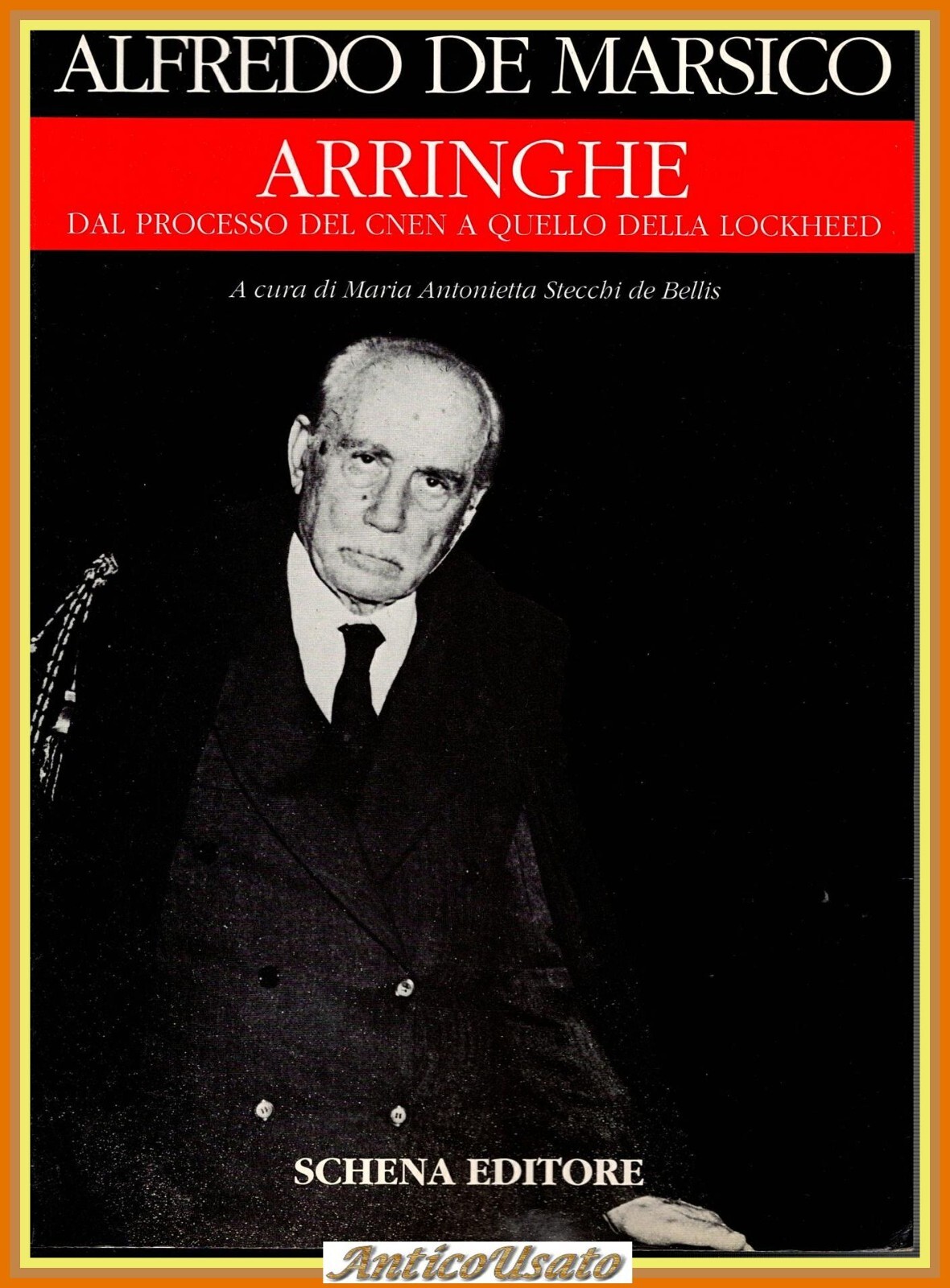 ARRINGHE di Alfredo De Marsico 1994 Schena Libro