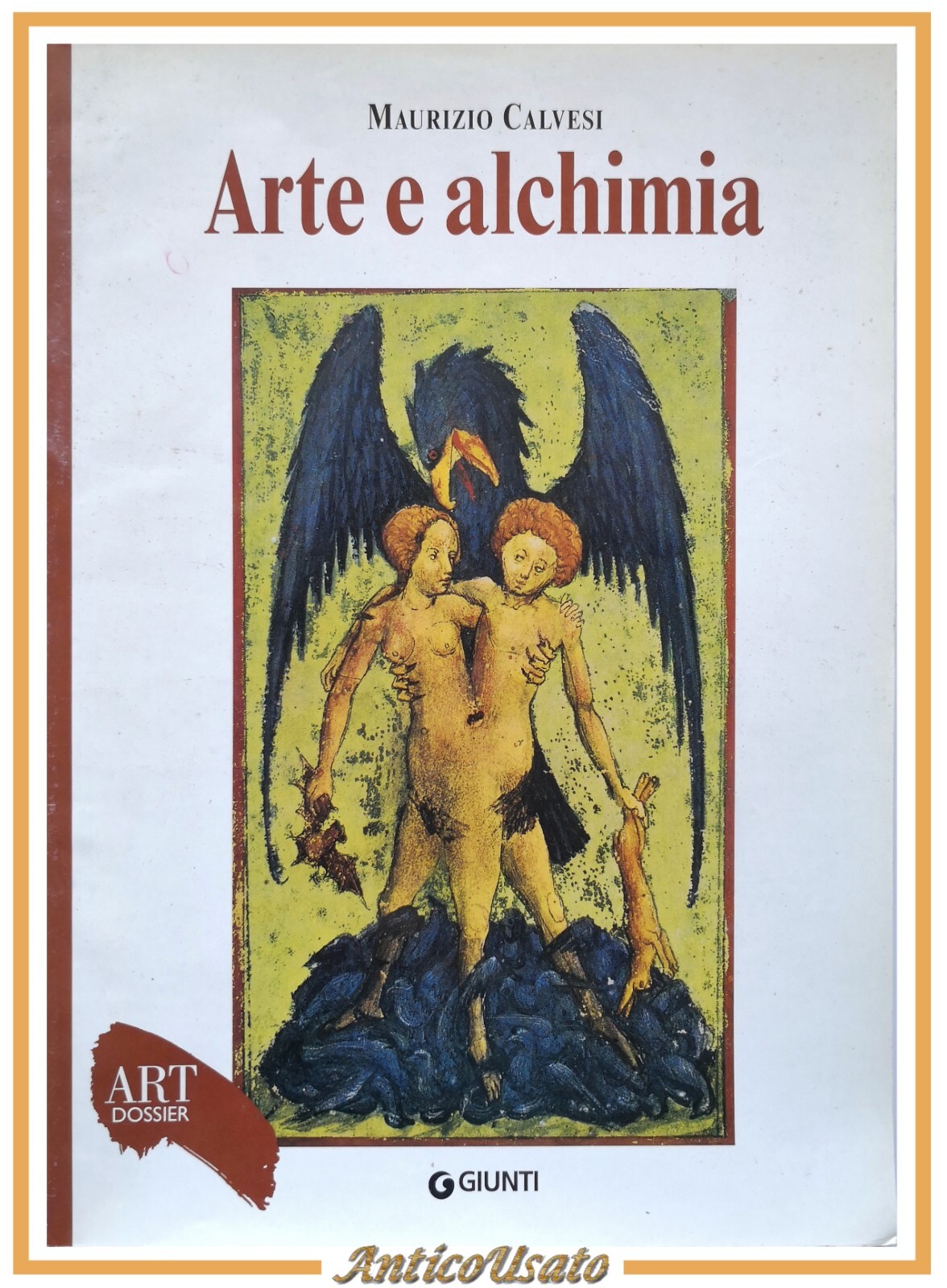 ARTE E ALCHIMIA di Maurizio Calvesi 1986 Giunti rivista art …