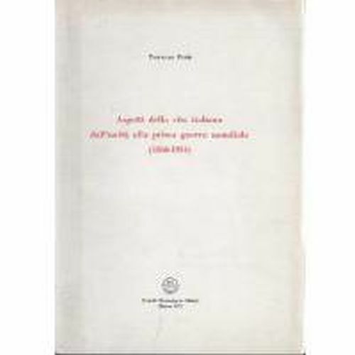 ASPETTI DELLA VITA ITALIANA di Tommaso Pedìo 1971 Montemurro libro …