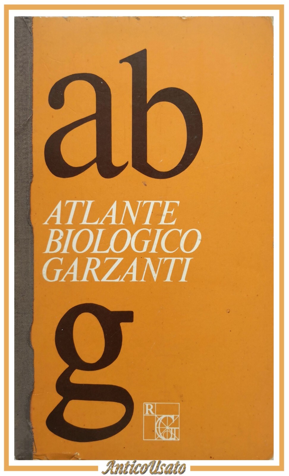 ATLANTE BIOLOGICO GARZANTI 1971 Aldo Garzanti Libro manuale