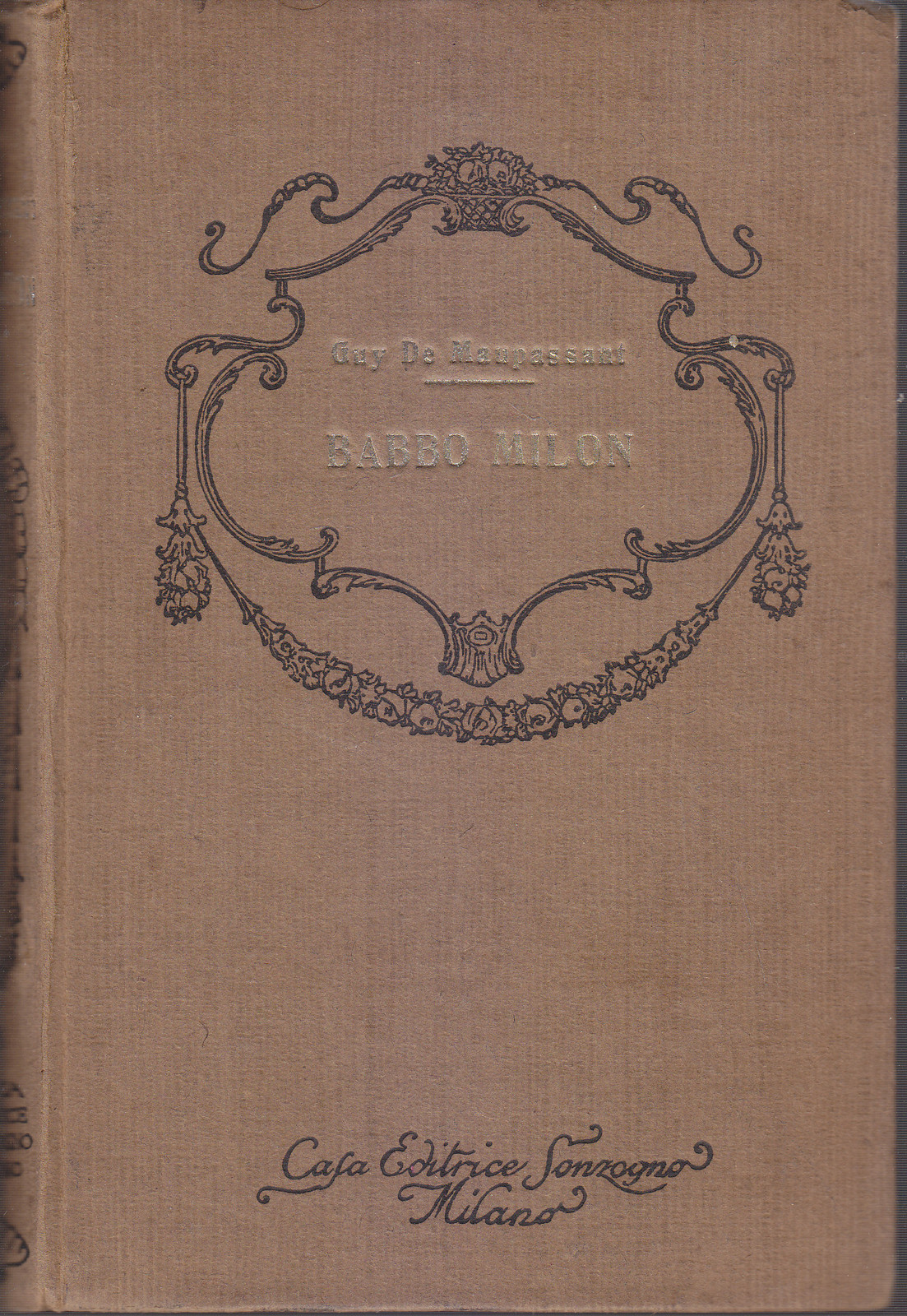 BABBO MILON le pere Milon di Guy de Maupassant 1927 …