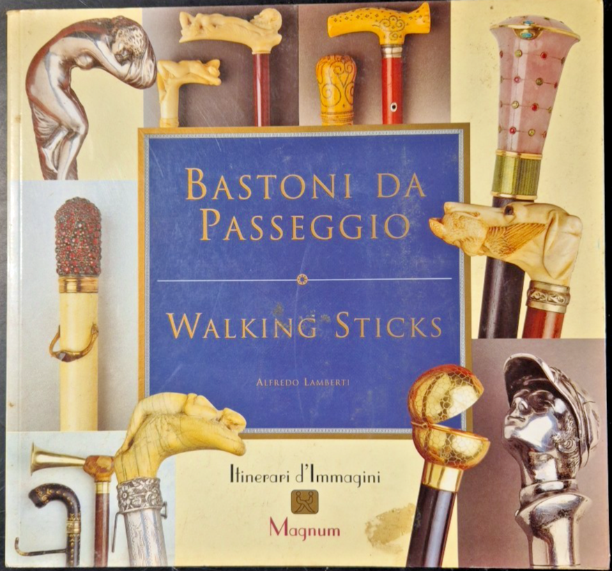 BASTONI DA PASSEGGIO Walking Sticks di Alfredo Lamberti 1994 Be …