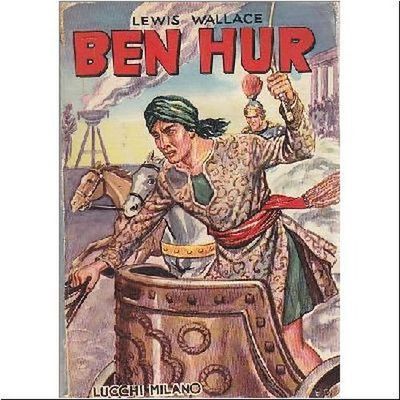 BEN HUR di Lewis Wallace 1960 Lucchi libro romanzo storico …