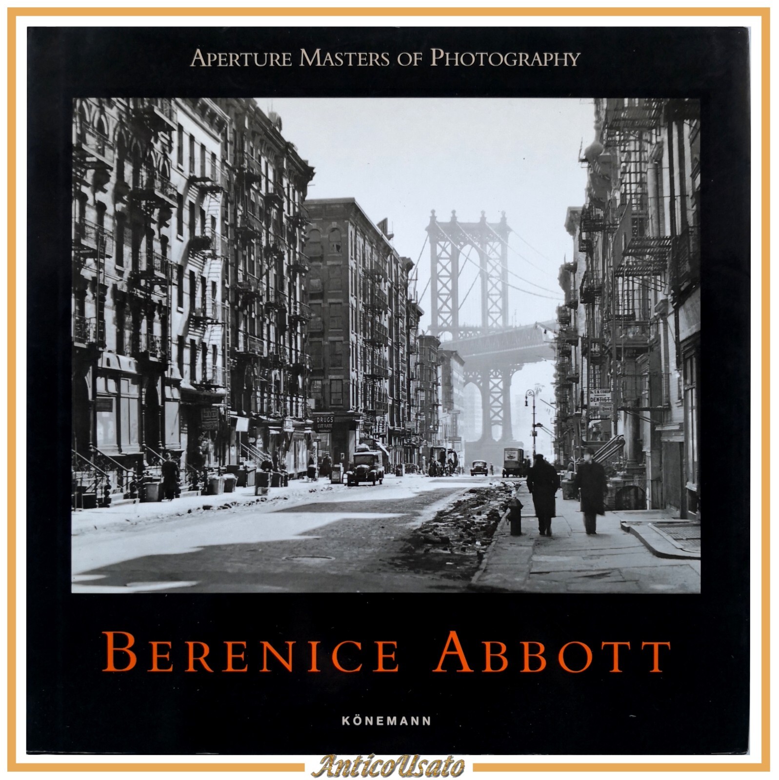 BERENICE ABBOTT 1997 Konemann aperture masters of Photography Libro fotografie