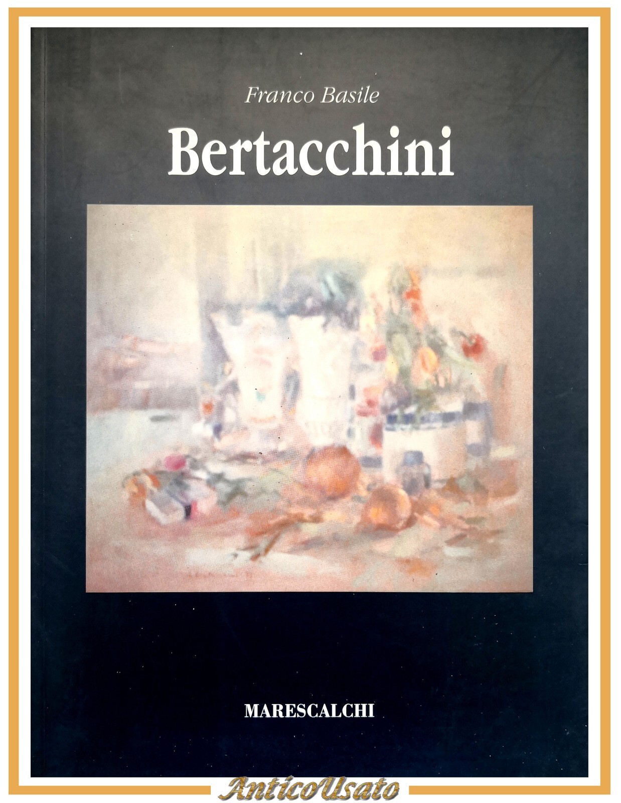 BERTACCHINI di Franco Basile 1994 Galleria Marescalchi libro catalogo opere