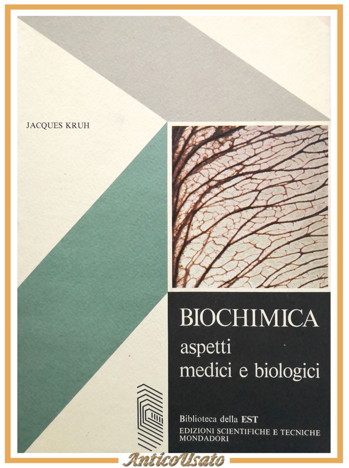 BIOCHIMICA aspetti medici e biologici di Jacques Kruh 1976 Mondadori …