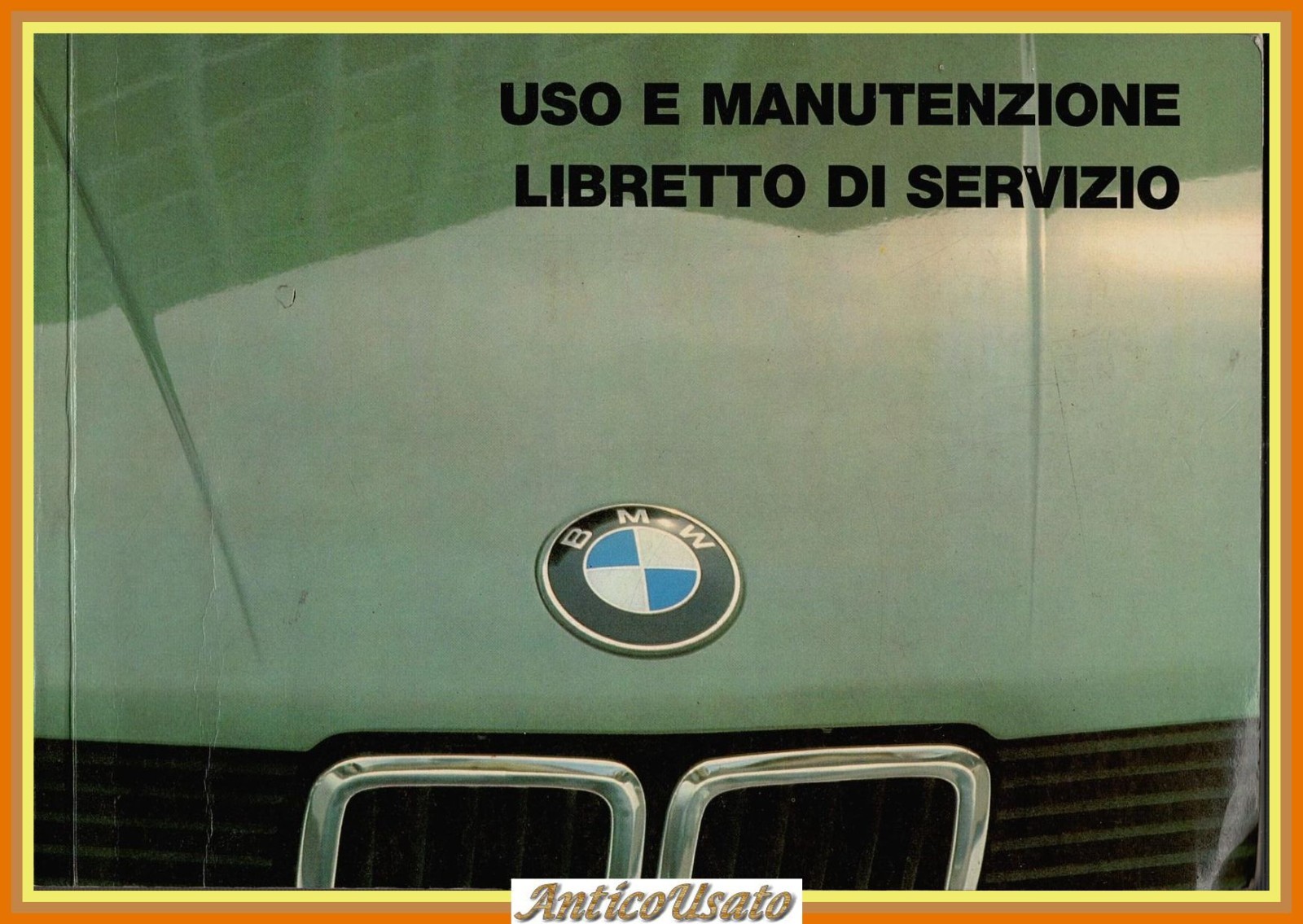 BMW USO E MANUTENZIONE LIBRETTO DI SERVIZIO 1985 Libro automobile