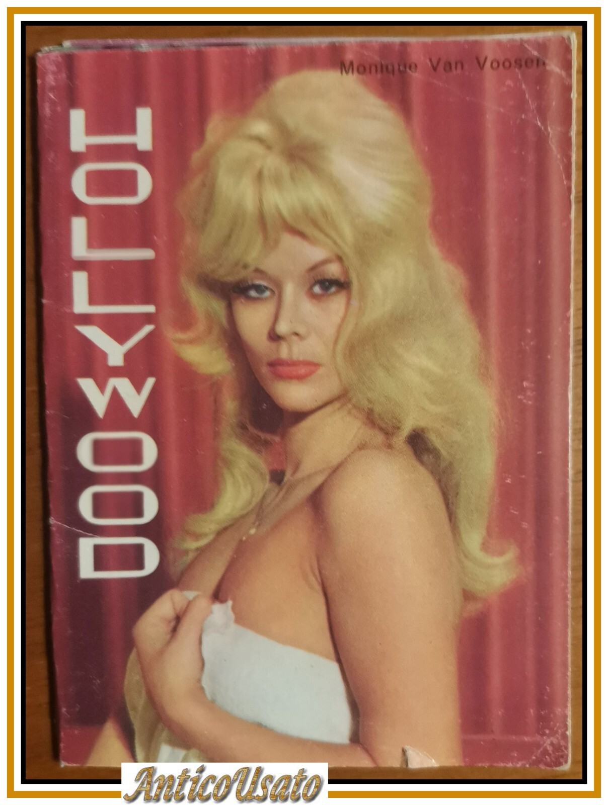 Calendarietto da Barbiere 1964 HOLLYWOOD pin up attrici americane vintage