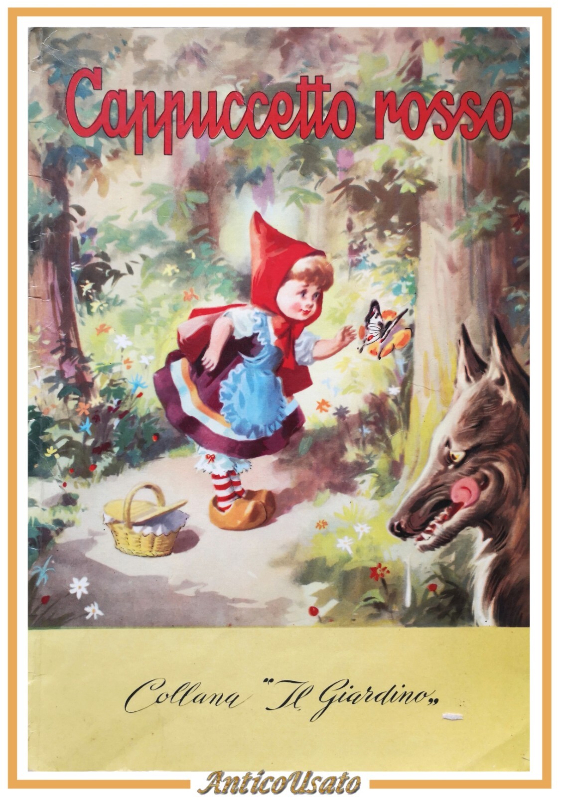 CAPPUCCETTO ROSSO ED ALTRE FIABE di Rodolfo Lanocita 1964 Ariston …