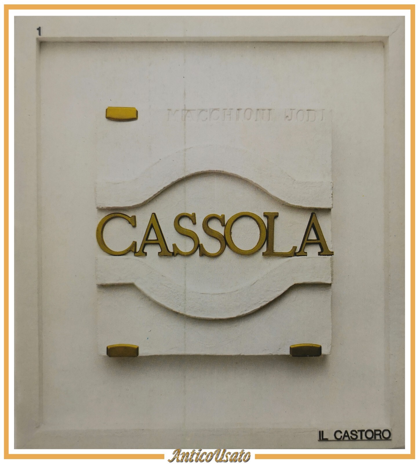 CARLO CASSOLA rivista Il Castoro di Macchioni Jodi 1972 La …