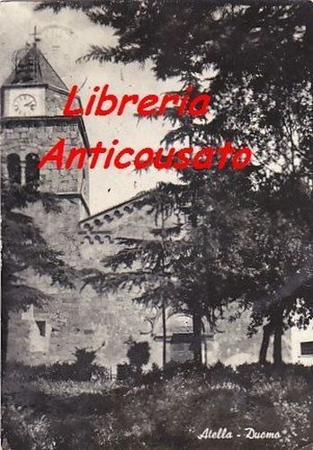 Cartolina di ATELLA - DUOMO originale viaggiata 1963 lucida postcard …