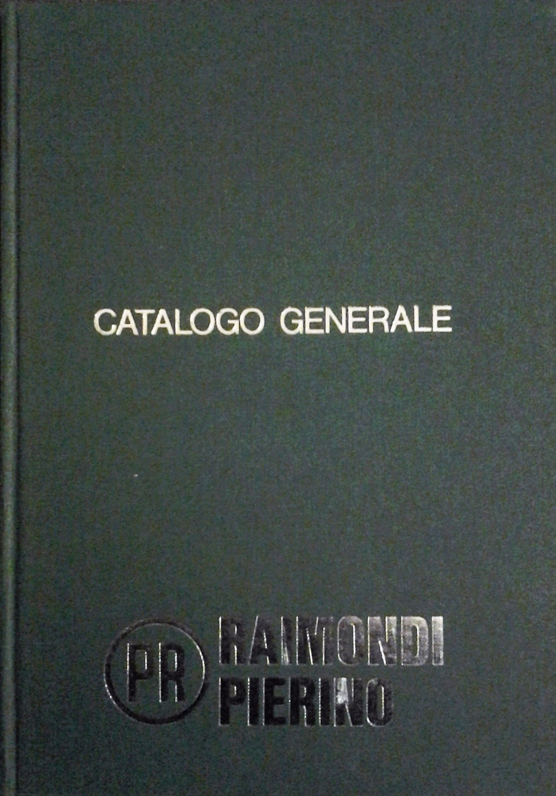 CATALOGO GENERALE RAIMONDI PIERINO valvole rubinetti 1980 design Libro