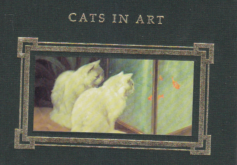 CATS IN ART compiled bi Caroline Bugler 1994 STUDIO libro …