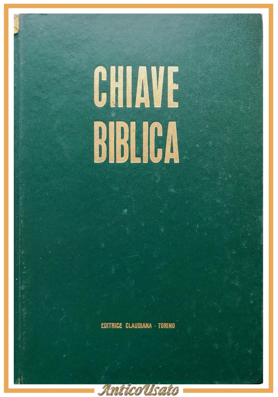 CHIAVE BIBLICA ossia concordanza della sacra scrittura 1985 Claudiana Libro