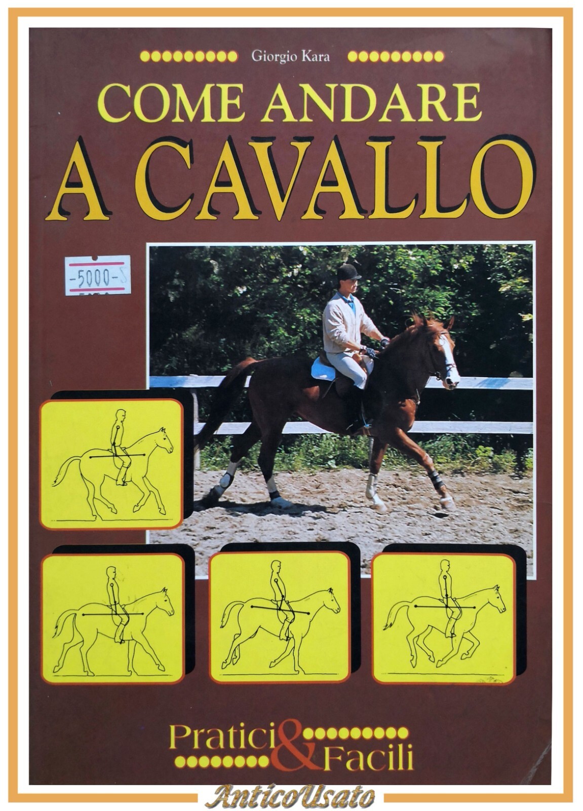 COME ANDARE A CAVALLO di Giorgio Kara 1993 Demerta Libro …