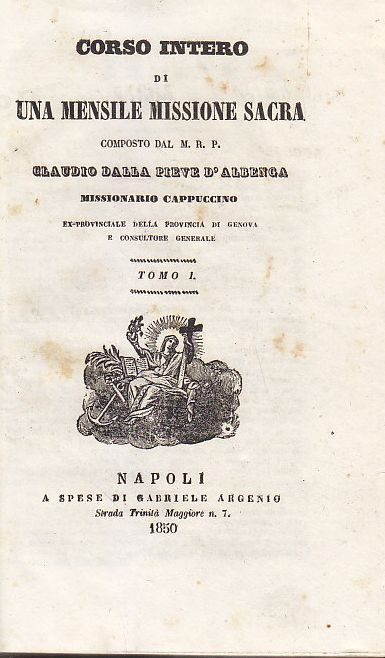 CORSO INTERO DI UNA MENSILE MISSIONE SACRA Dalla Pieve 1850 …