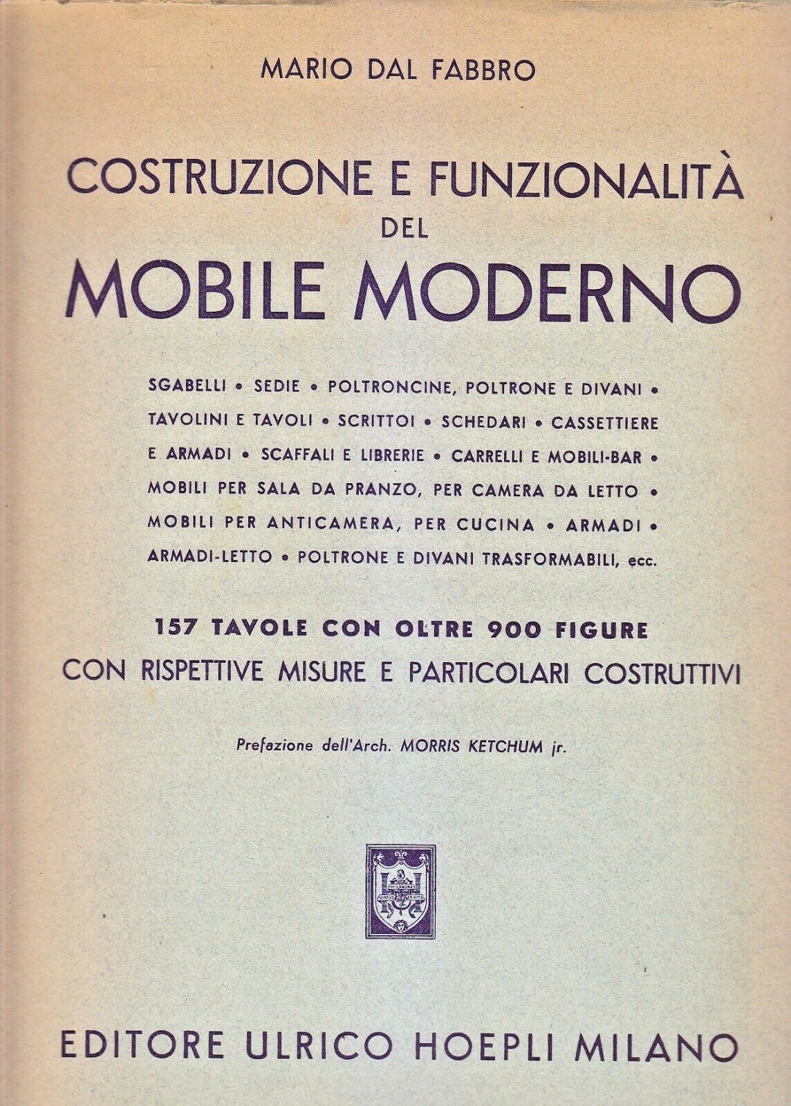 COSTRUZIONE E FUNZIONALITÀ DEL MOBILE MODERNO di Mario Dal Fabbro …