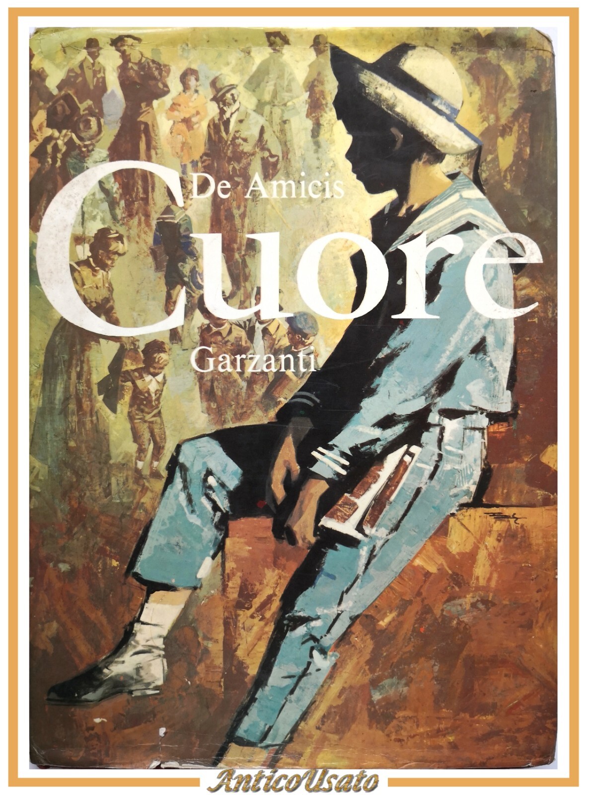 CUORE di Edmondo De Amicis 1982 Garzanti libro illustrato per …