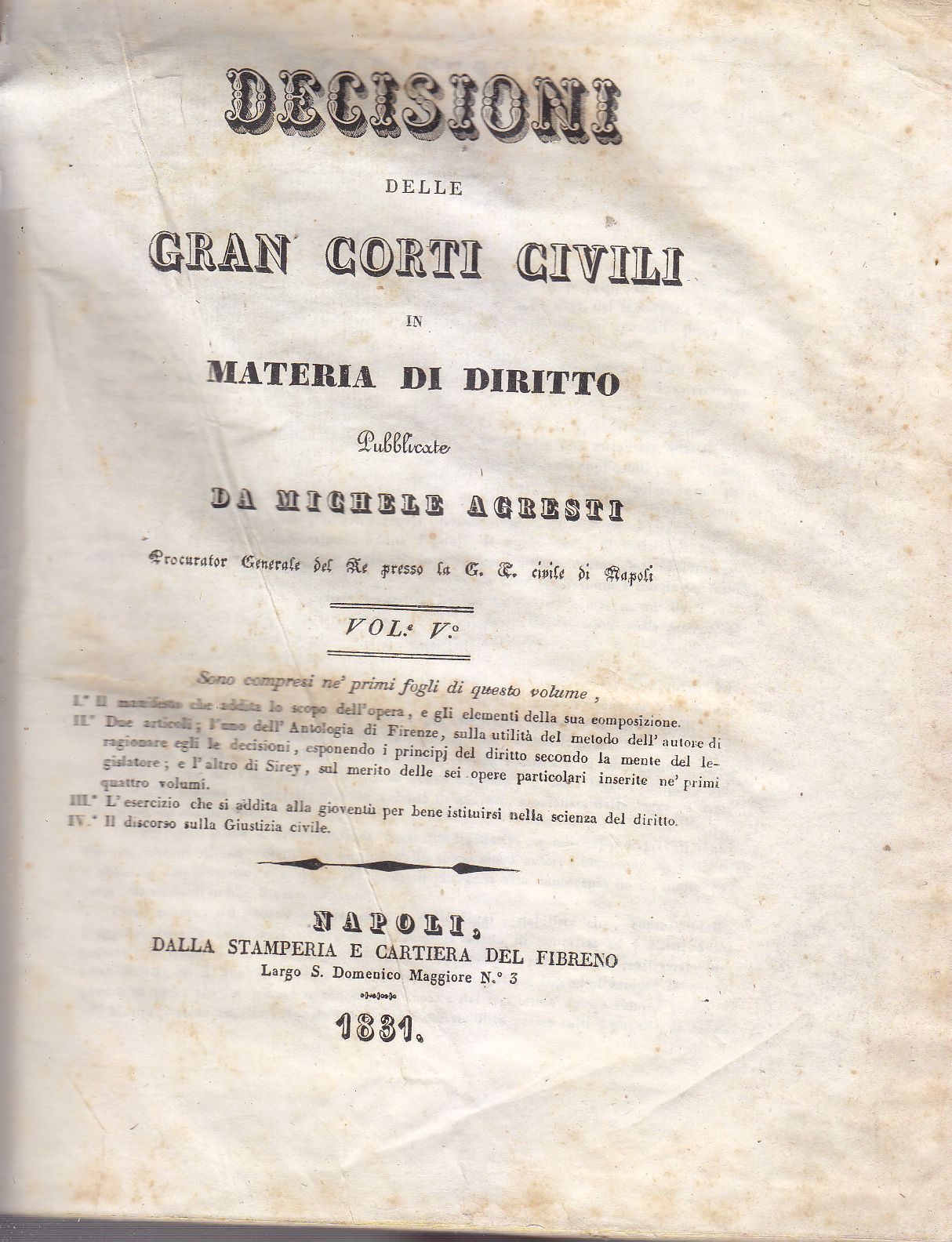 DECISIONI DELLE GRAN CORTI CIVILI IN MATERIA DI DIRITTO 6 …