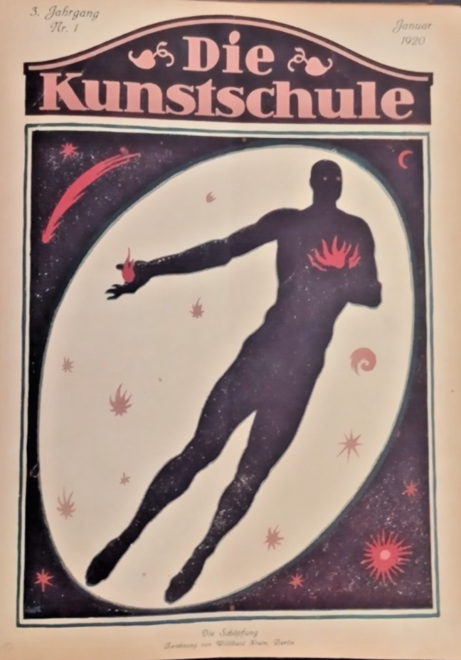 DIE KUNSTSCHULE 1920 annata completa Willibald Krain Rivista di arte …