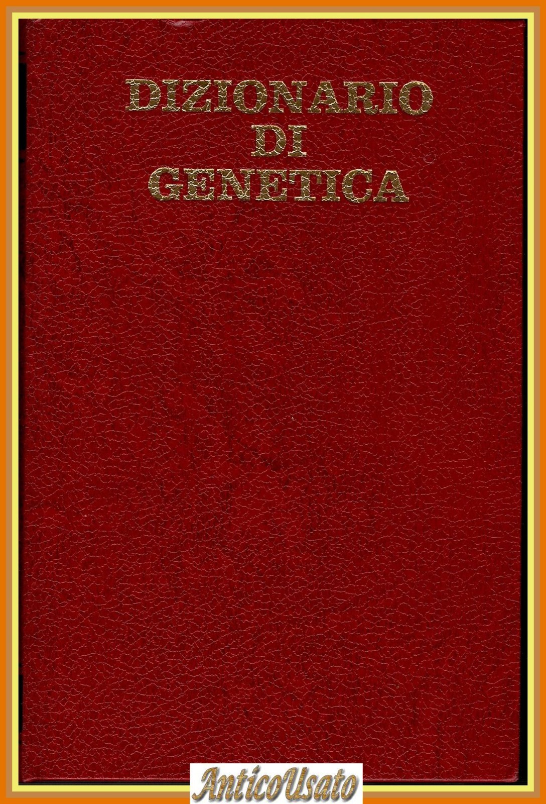 DIZIONARIO DI GENETICA di Robert King 1974 ISEDI Libro Manuale