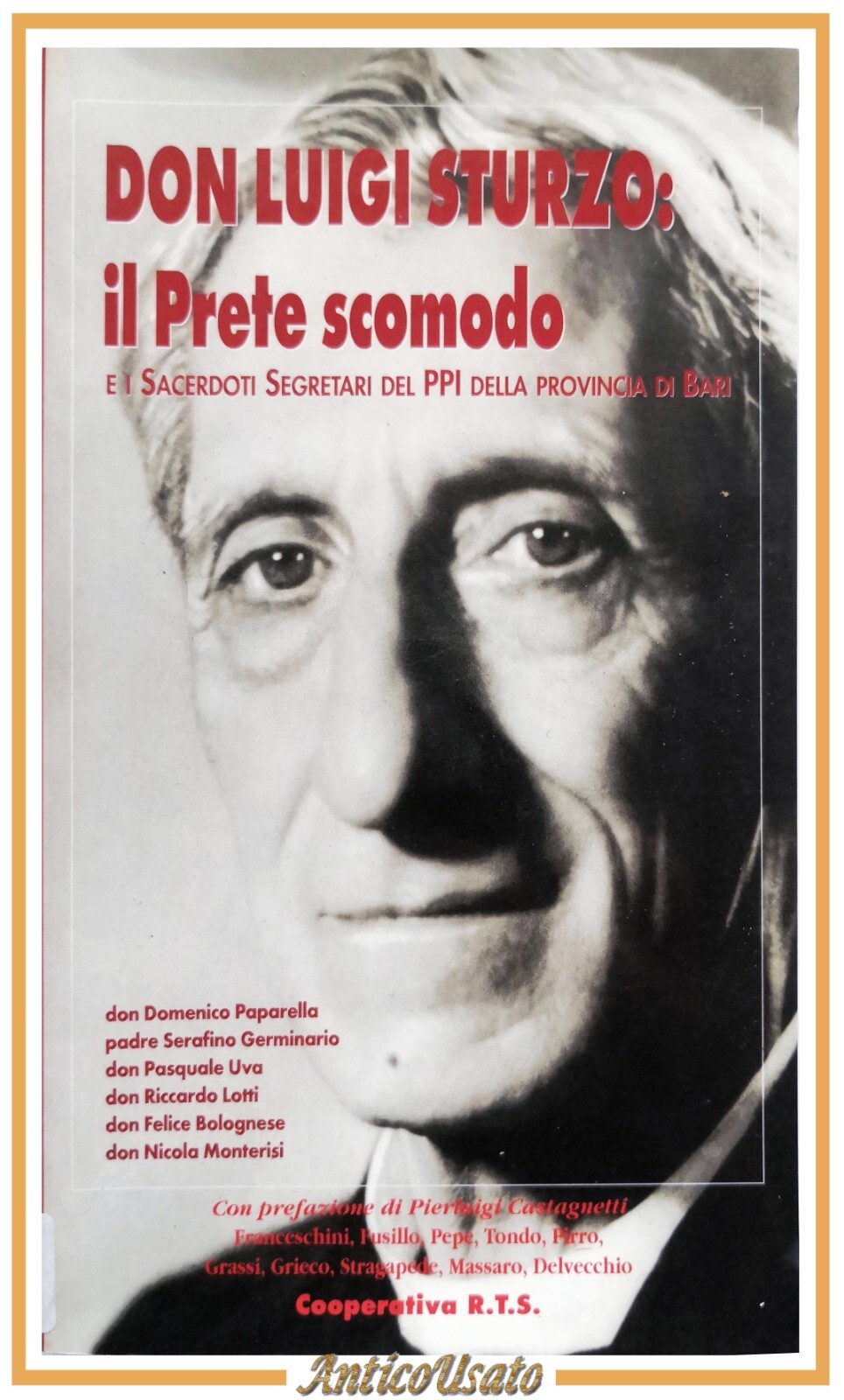 DON LUIGI STURZO IL PRETE SCOMODO 2000 RTS Libro sacerdoti …