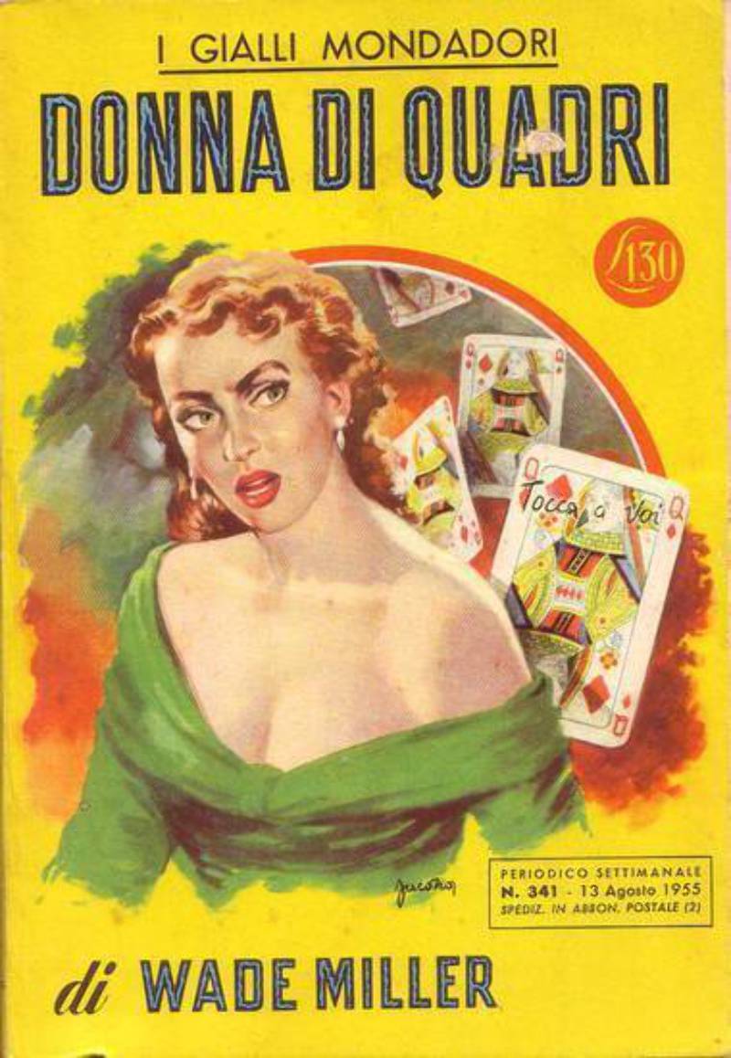 DONNA DI QUADRI di Wade Miller - Mondadori giallo I …