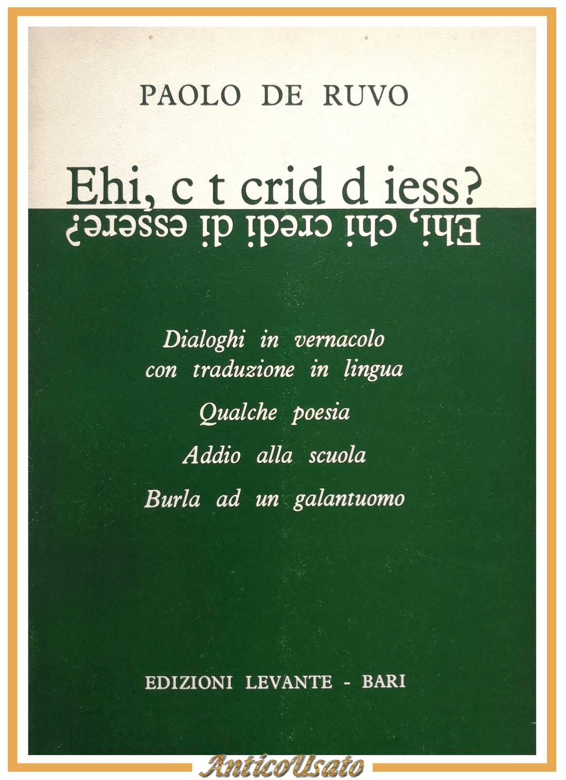EHI C T CRID D IESS di Paolo De Ruvo …