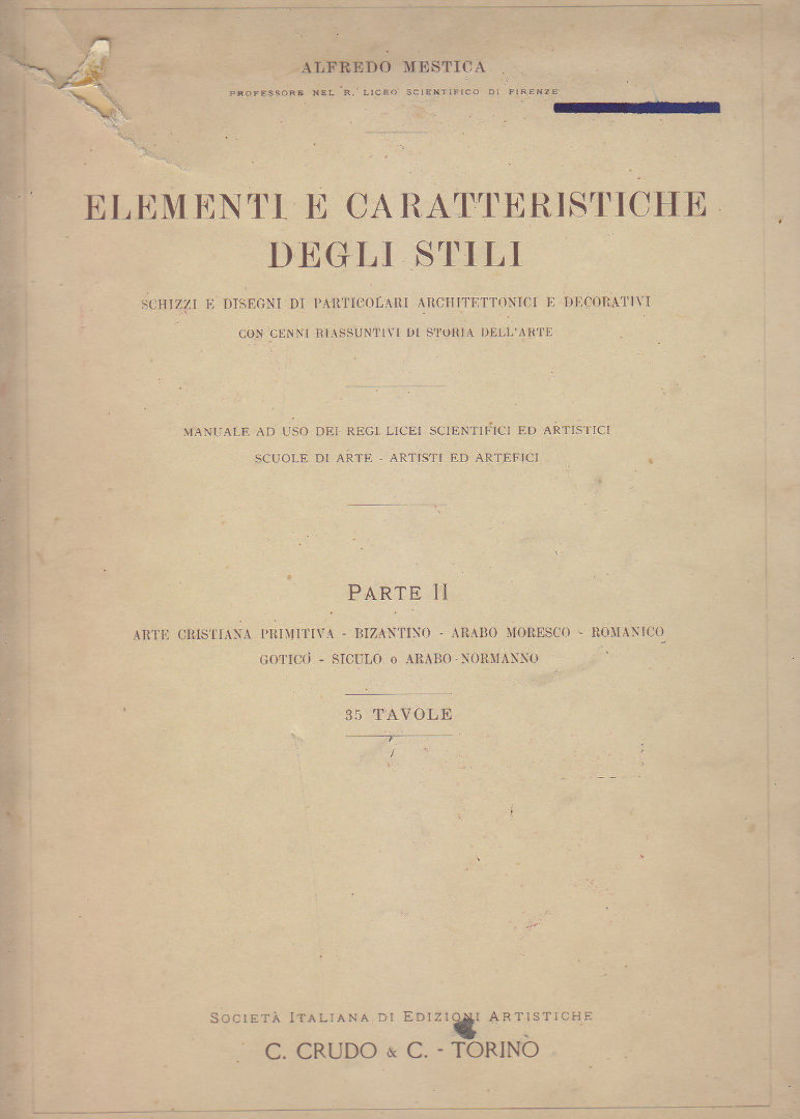 ELEMENTI E CARATTERISTICHE DEGLI STILI PARTE 2 di Alfredo Mestica …