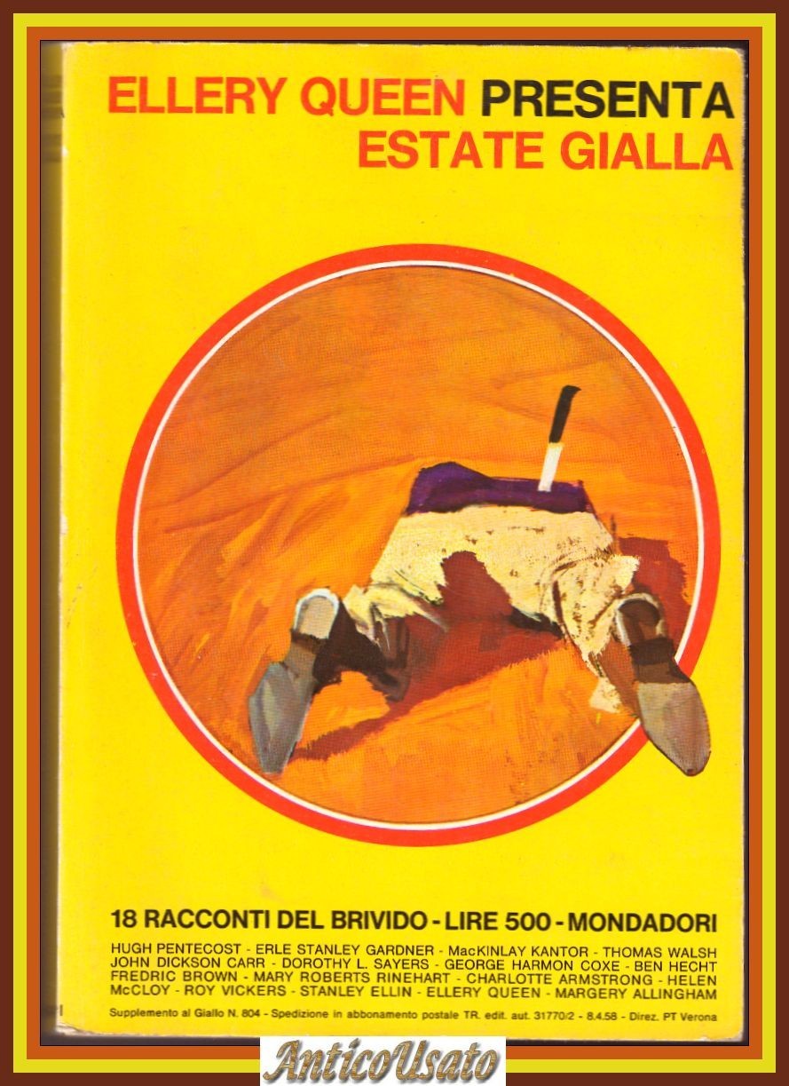 ELLERY QUEEN PRESENTA ESTATE GIALLA numero 1 1964 18 racconti …