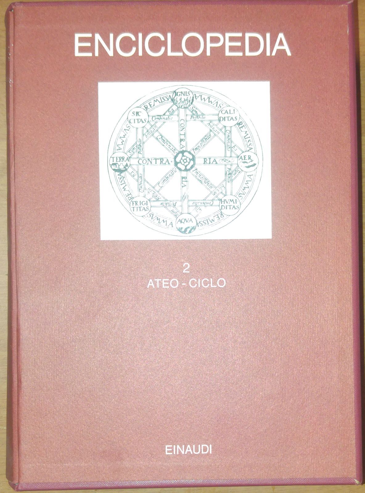 ENCICLOPEDIA EINAUDI volume II Ateo Ciclo 1977 COME NUOVO libro …
