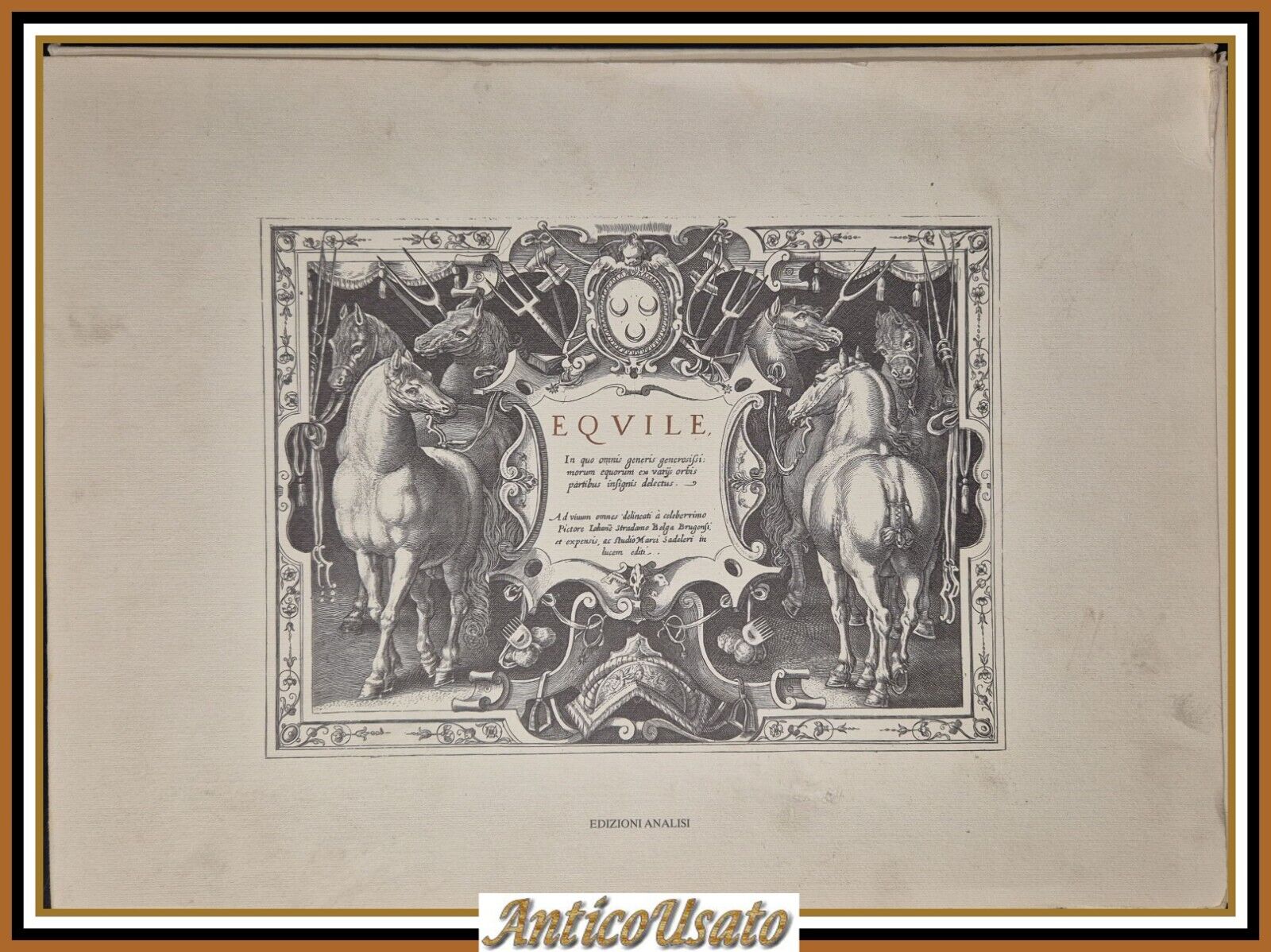 EQUILE LA NOBILTÁ DEL CAVALLO 1989 Reprint Edizioni Analisi 43 …