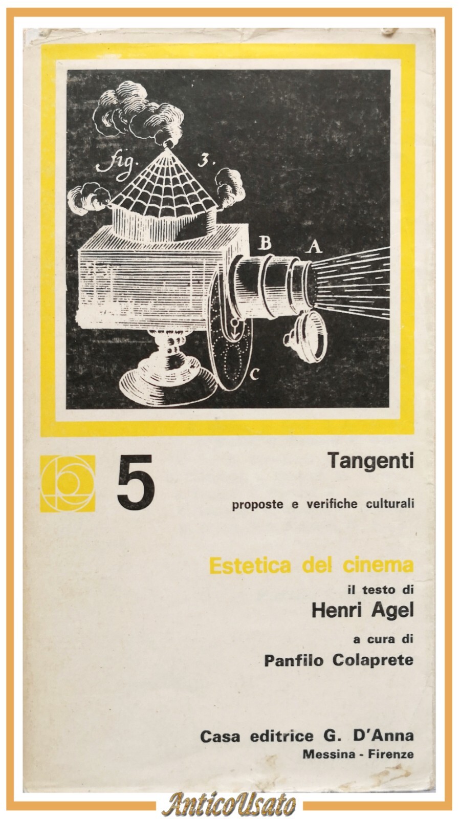 ESTETICA DEL CINEMA il testo di Henri Agel 1973 G …