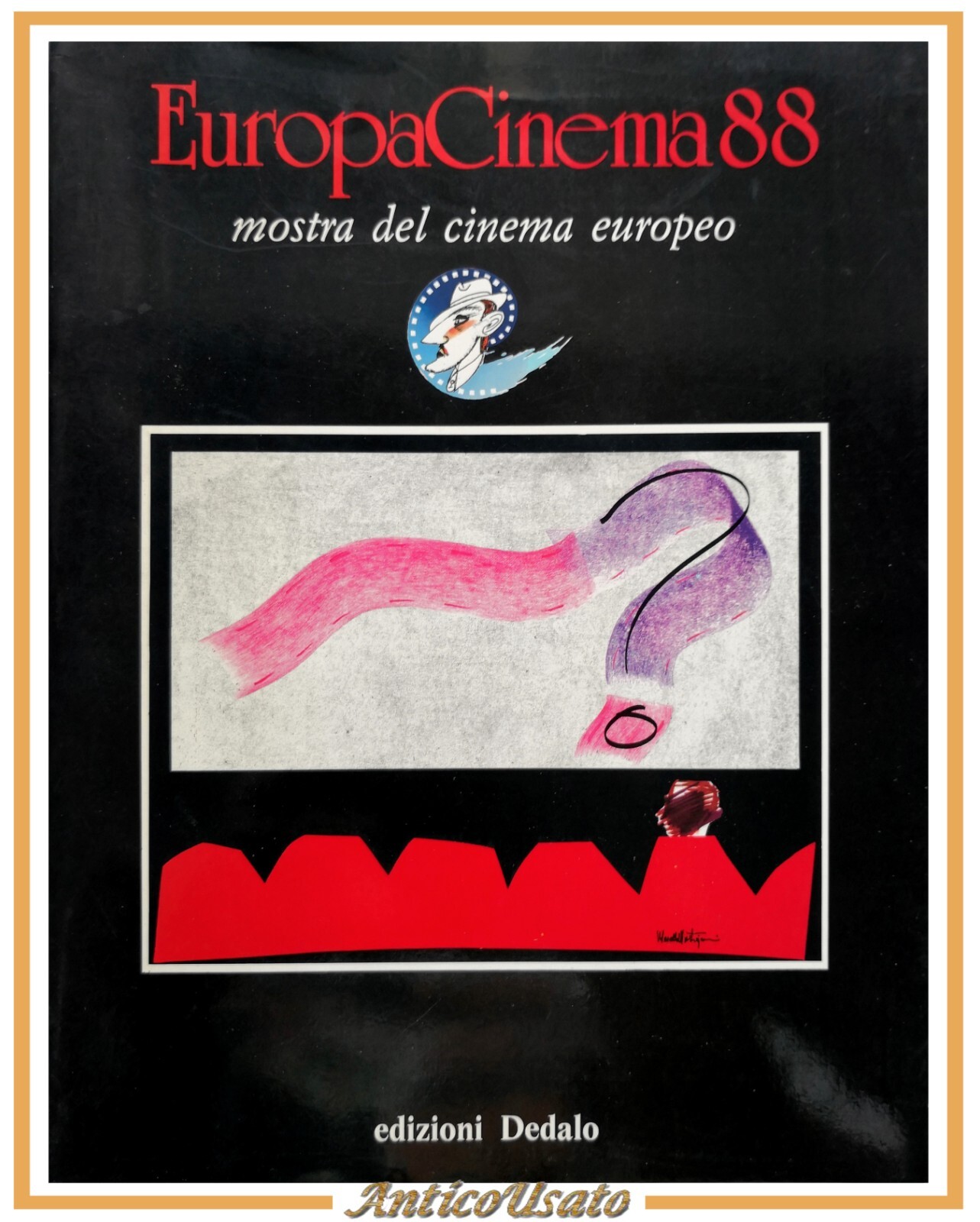 EUROPA CINEMA 88 5° MOSTRA DEL CINEMA EUROPEO 1988 Dedalo …