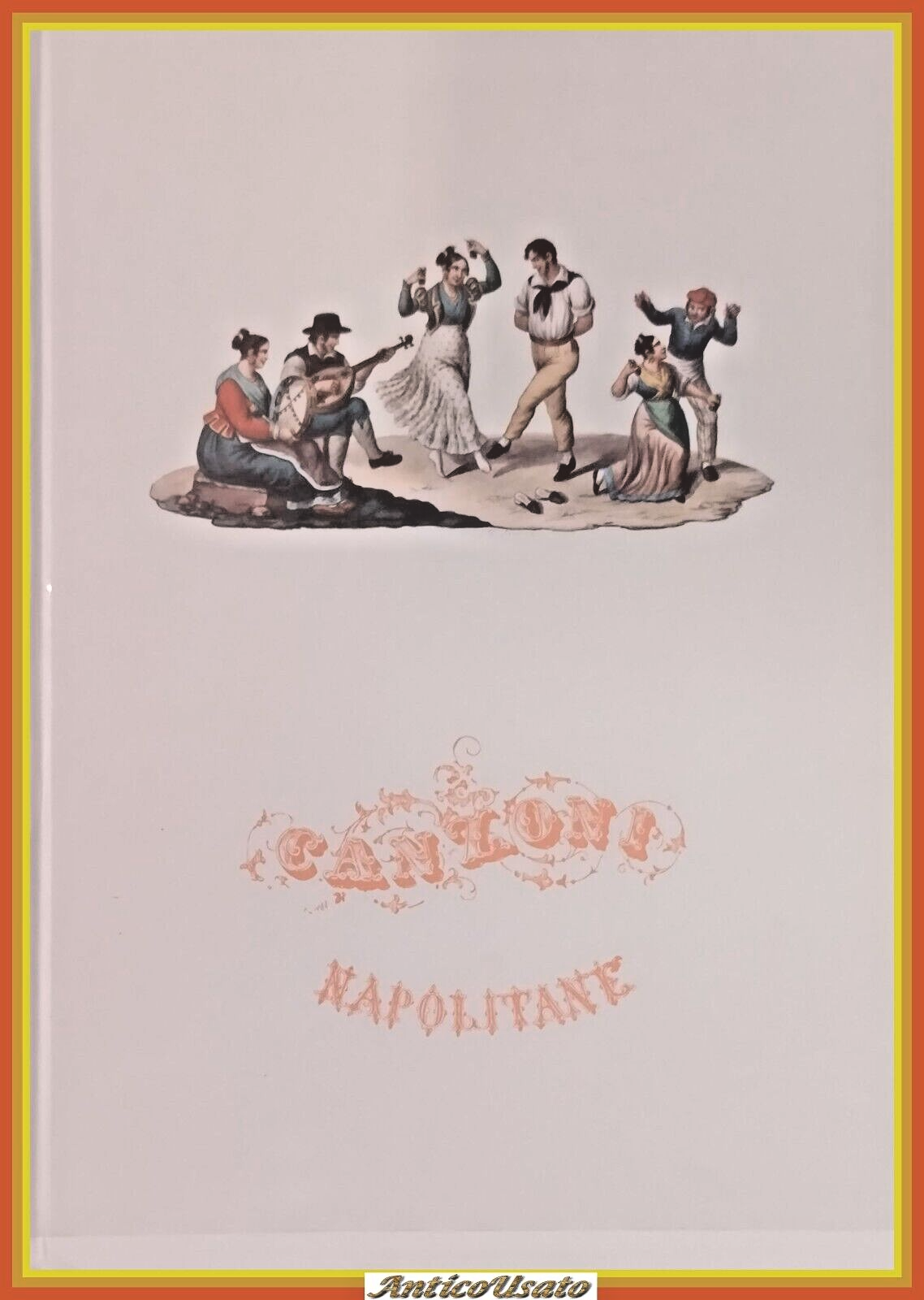 FASCINO DELLE CANZONI NAPOLETANE di Max Vajro 1961 Marotta Libro …
