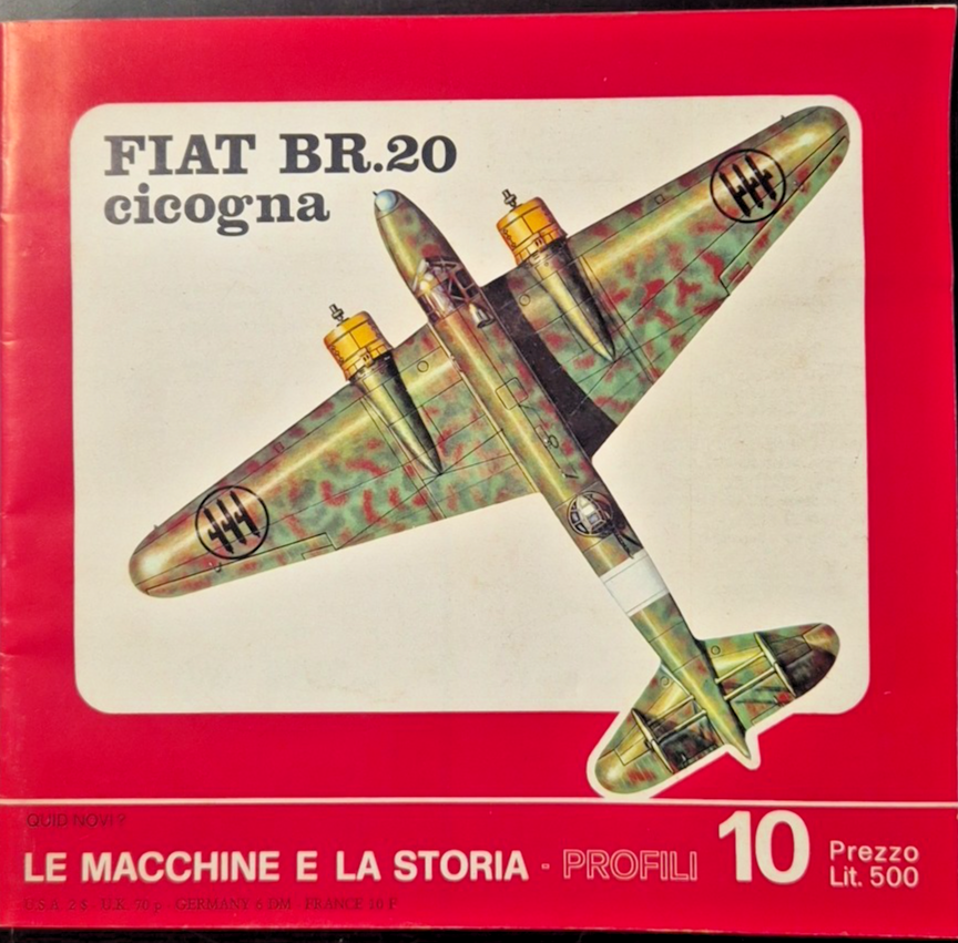FIAT BR 20 CICOGNA di Italo De Marchi Aeroplano Libro …