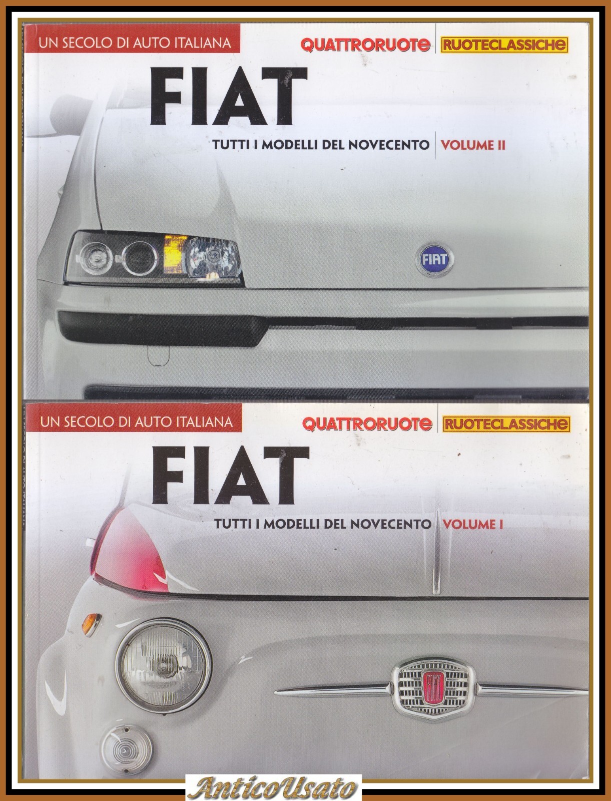 FIAT tutti i modelli del novecento 2 volumi Quattroruote 2010 …