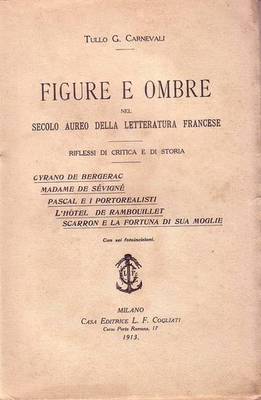 Figure E Ombre secolo aureo della letteratura Di Tullo Carnevali …
