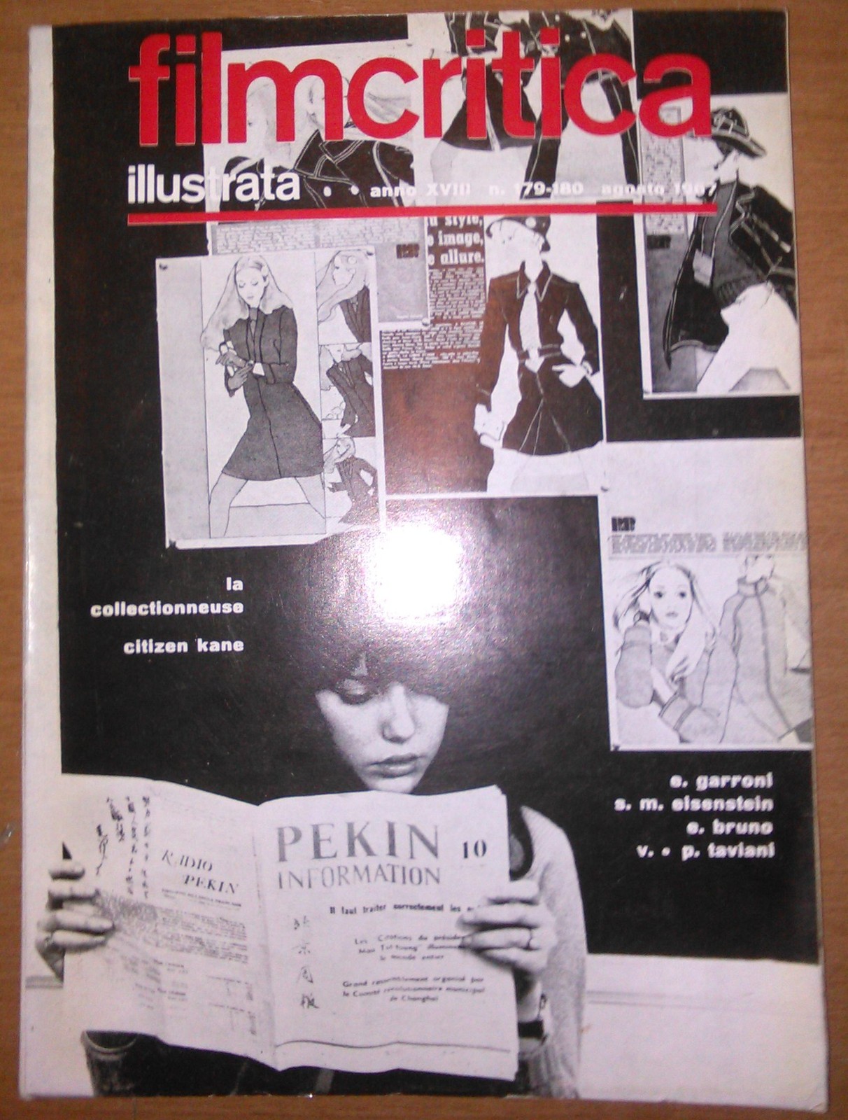 FILMCRITICA ILLUSTRATA 179 180 Garroni Eisenstein Taviani Bruno 1967 Salemi